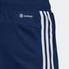 image:imageadidas Mens Train Essentials Pique Striped Athletic Shorts Training Casual Bottoms Casual Moisture Wicking  PinkDark BlueWhite