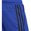 image:imageadidas Mens Train Essentials Pique Striped Athletic Shorts Training Casual Bottoms Casual Moisture Wicking  PinkLucid BlueBlack