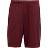 image:imageadidas Mens Train Essentials Pique Striped Athletic Shorts Training Casual Bottoms Casual Moisture Wicking  PinkMaroonBlack