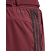 image:imageadidas Mens Train Essentials Pique Striped Athletic Shorts Training Casual Bottoms Casual Moisture Wicking  PinkMaroonBlack