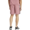 image:imageadidas Mens Train Essentials Pique Striped Athletic Shorts Training Casual Bottoms Casual Moisture Wicking  PinkPreloved CrimsonBlack