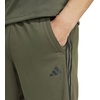 image:imageadidas Mens Train Essentials Pique Striped Athletic Shorts Training Casual Bottoms Casual Moisture Wicking  PinkShadow OliveBlack