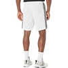 image:imageadidas Mens Train Essentials Pique Striped Athletic Shorts Training Casual Bottoms Casual Moisture Wicking  PinkWhiteBlack