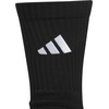 image:imageadidas Unisex Select Basketball Socks 1 PairBlackWhite2Crew