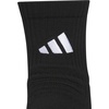 image:imageadidas Unisex Select Basketball Socks 1 PairBlackWhite2Quarter