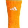 image:imageadidas Unisex Select Basketball Socks 1 PairBright OrangeWhite2Crew