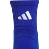 image:imageadidas Unisex Select Basketball Socks 1 PairTeam Royal BlueWhite2Quarter