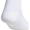 image:imageadidas Unisex Select Basketball Socks 1 PairWhiteBlackClear Onix Grey1Slouch Crew