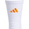 image:imageadidas Unisex Select Basketball Socks 1 PairWhiteBright Orange2Quarter