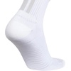 image:imageadidas Unisex Select Basketball Socks 1 PairWhiteClear Onix Grey2Quarter