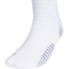 image:imageadidas Unisex Select Basketball Socks 1 PairWhiteLight Onix Grey1Crew