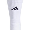 image:imageadidas Unisex Select Basketball Socks 1 PairWhiteTeam Navy Blue 22Quarter