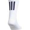 image:imageadidas Unisex Select Basketball Socks 1 PairWhiteTeam Navy Blue 22Quarter