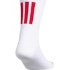 image:imageadidas Unisex Select Basketball Socks 1 PairWhiteTeam Power Red 22Quarter