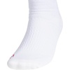 image:imageadidas Unisex Select Basketball Socks 1 PairWhiteTeam Power Red 22Quarter
