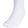 image:imageadidas Unisex Select Basketball Socks 1 PairWhiteTeam Royal Blue2Quarter