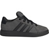 image:imageadidas UnisexKids Grand Court 00sCarbonBlackGrey Six