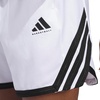 image:imageadidas Womens Crazylite Basketball ShortsWhiteBlack2025