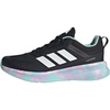 image:imageadidas Kids Fortarun 40 Big KidBlackClear PinkFlash Aqua