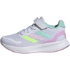 White/Clear Mint/Clear Pink
