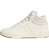 image:imageadidas Mens Hoops Mid Classic Lace Up Sneakers Shoes Casual  Blue WhiteCream WhiteGum
