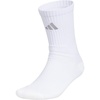 image:imageadidas Unisex Select Basketball Socks 1 PairWhiteClear Onix Grey2Crew