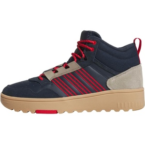 image:imageAdidas UnisexAdult Hoops 40 Mid TopAurora InkBetter ScarletGum