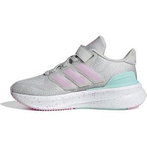 image:imageAdidas UnisexChild Ultrarun 5 Elastic Lace amp StrapGreyBliss LilacSemi Flash Aqua