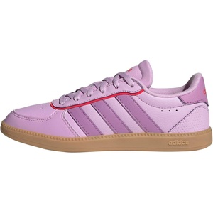 image:imageadidas Kids Breaknet Sleek Elastic Lace amp Strap ShoeBliss LilacPreloved PurpleGum