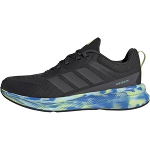 image:imageadidas Kids Fortarun 40 Big KidCarbonGreySemi Flash Aqua