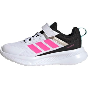 image:imageadidas Kids Fortarun 40 Big KidWhiteLucid PinkFlash Aqua