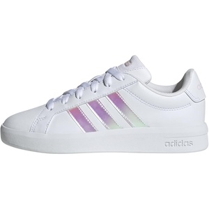 image:imageadidas Kids Grand Court 30 ShoeWhiteIridescentAlmost Pink