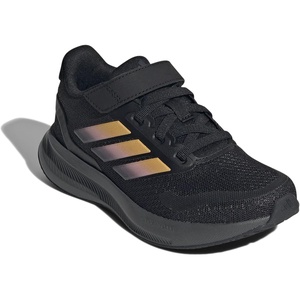 image:imageadidas Kids Marvel Run Falcon 5 Elastic Lace amp StrapBlackSparkPink Spark