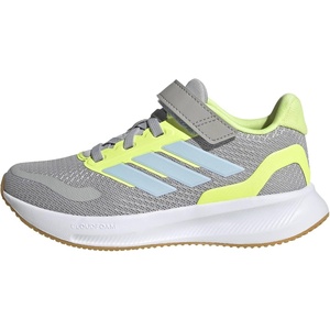 image:imageadidas Kids Marvel Run Falcon 5 Elastic Lace amp StrapGreyCrystal SkyYellow