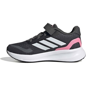 image:imageadidas Kids Marvel Run Falcon 5 Elastic Lace amp StrapGreyCrystal WhiteBliss Pink