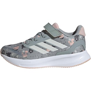 image:imageadidas Kids Marvel Run Falcon 5 Elastic Lace amp StrapWonder SageOff WhiteBlush Pink