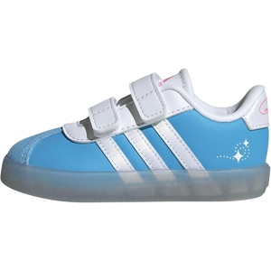 image:imageadidas Kids VL Court 30 Hook amp Loop ShoeCinderellaSemi Blue BurstWhiteLucid Pink