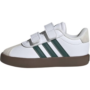 image:imageadidas Kids VL Court 30 Hook amp Loop ShoeWhiteCollegiate GreenGum