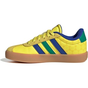image:imageadidas Kids VL Court 30 ShoeBright YellowBold BlueGreen