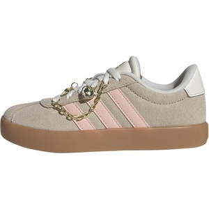 image:imageadidas Kids VL Court 30 ShoeCrystal LinenBlush PinkOff White