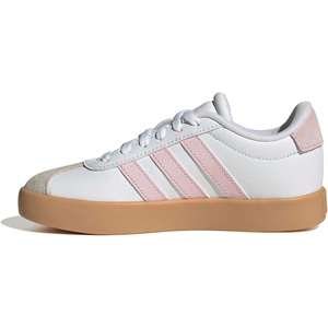 image:imageadidas Kids VL Court 30 ShoeWhiteClear PinkGum
