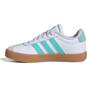image:imageadidas Kids VL Court 30 ShoeWhiteFlash AquaAlumina