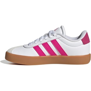 image:imageadidas Kids VL Court 30 ShoeWhiteShock PinkCrystal White