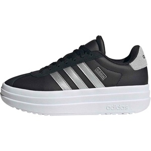 image:imageadidas Kids VL Court Bold ShoeBlackSilver MetallicWhite