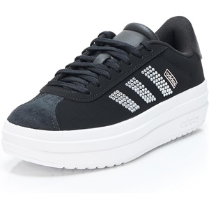 image:imageadidas Kids VL Court Bold ShoeBlackWhiteClear Pink