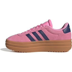 image:imageadidas Kids VL Court Bold ShoeBliss PinkDark BlueGold Metallic