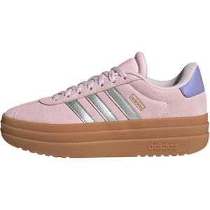image:imageadidas Kids VL Court Bold ShoeClear PinkSilver MetallicGold Metallic