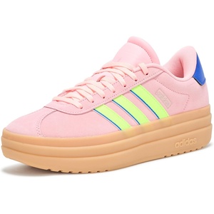 image:imageadidas Kids VL Court Bold ShoePink SparkLucid LemonLucid Blue