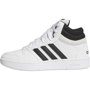 image:imageadidas Mens Hoops Mid Classic Lace Up Sneakers Shoes Casual  Blue WhiteWhiteBlackOrbit Grey
