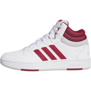 image:imageadidas Mens Hoops Mid Classic Lace Up Sneakers Shoes Casual  Blue WhiteWhiteTeam Victory RedGrey